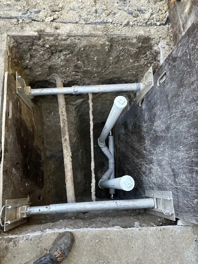Experienced plumber completing Gas Line Repair work in Brillion